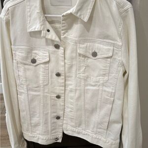 J Brand Off-White Denim Jacket
